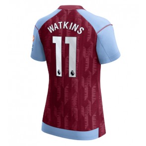 Aston Villa Ollie Watkins #11 Hemmatröja Kvinnor 2023-24 Kortärmad